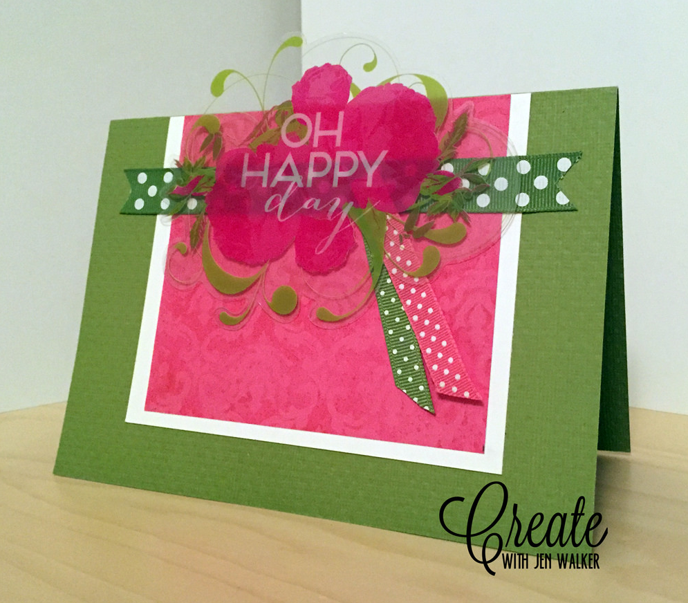 Jen Walker - Oh Happy Day card