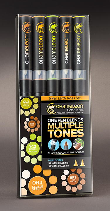 Chameleon 5 pack Earth Tones