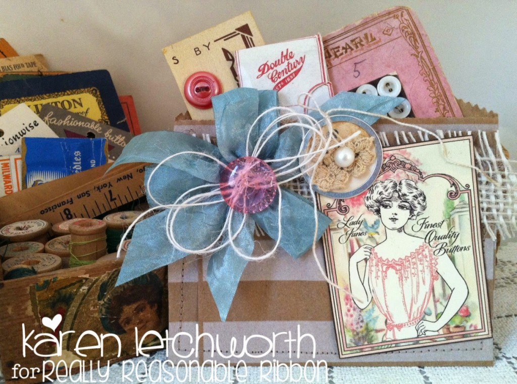 Shabby Chic Pocket Card