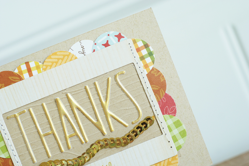 How to create a scalloped border by @jbckadams {Becki Adams} for Scrapbook Expo