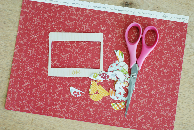 How to create a scalloped border by @jbckadams {Becki Adams} for Scrapbook Expo