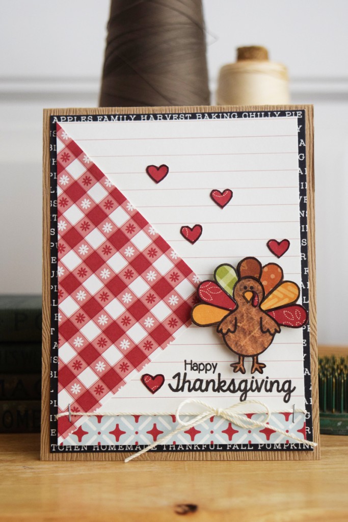 Stamped Thanksgiving Cards by @jbckadams for @scrapbookexpo