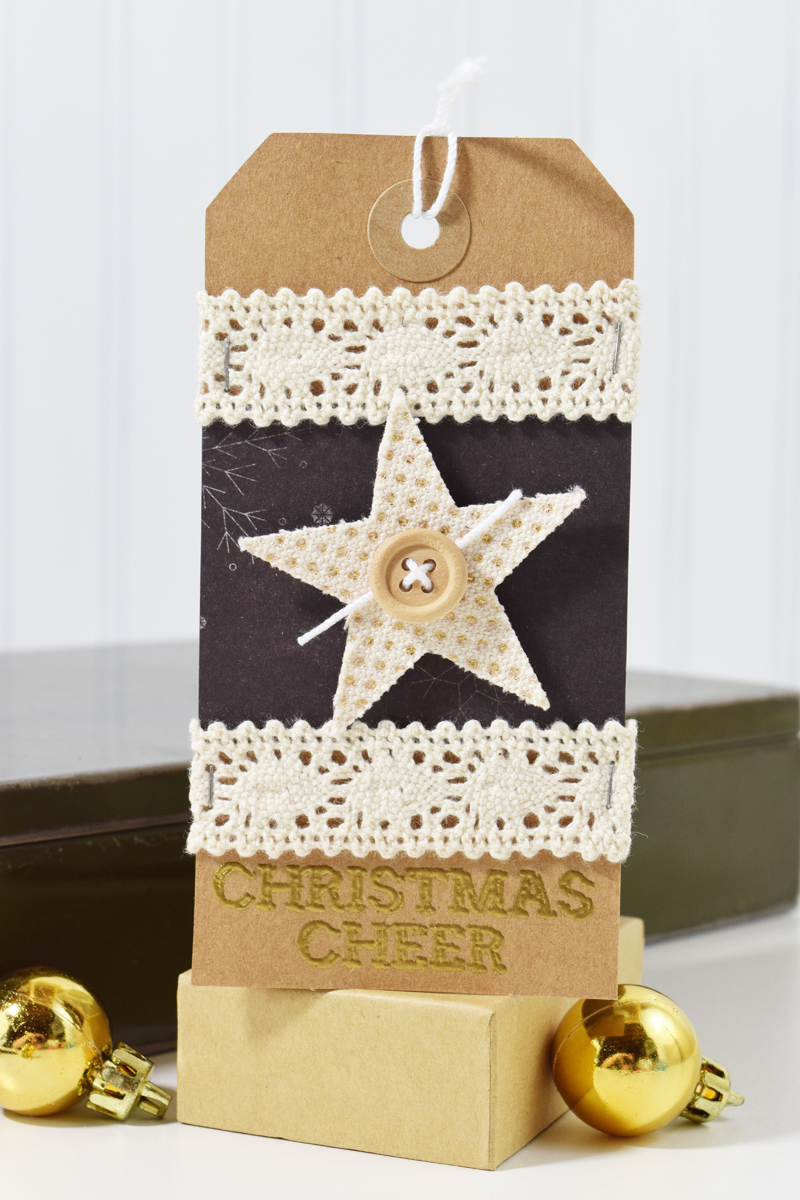 Christmas Tags by @jbckadams for @scrapbookexpo.com