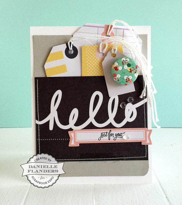 Using Tags on Cards – Stamp & Scrapbook EXPO