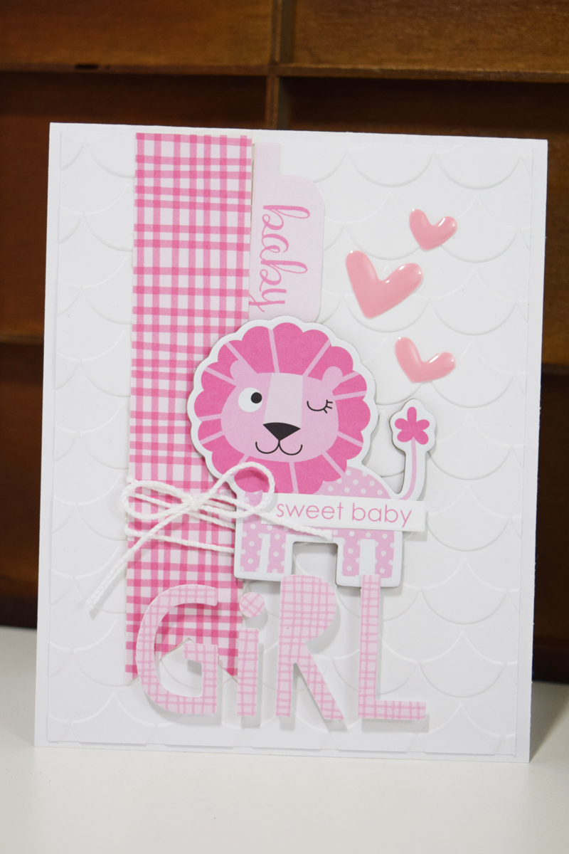 Welcome Baby Cards by @jbckadams for @scrapbookexpo using products from @bellablvd