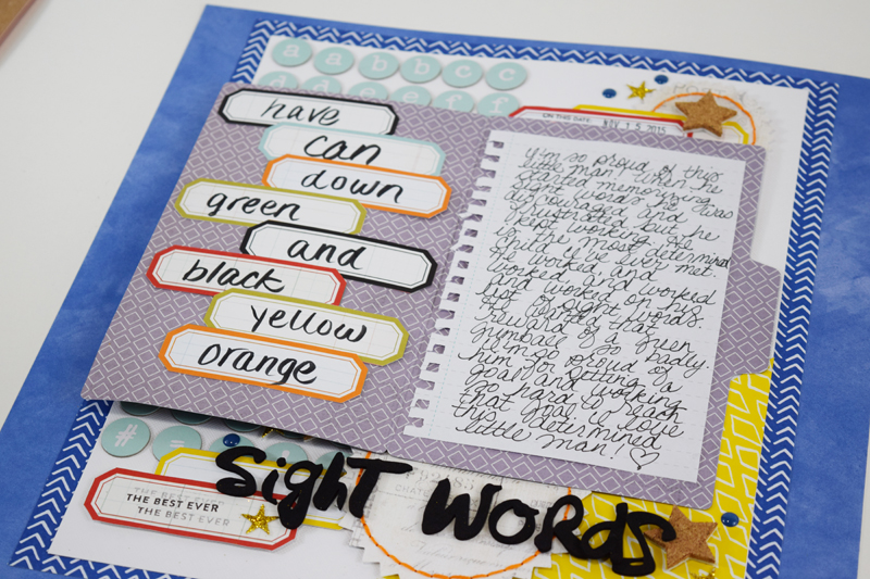 How to use ALL those Letter Stickers by @jbckadams for @scrapbookexpo