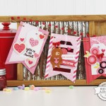 Valentine's Banner by @jbckadams for @scrapbookexpo