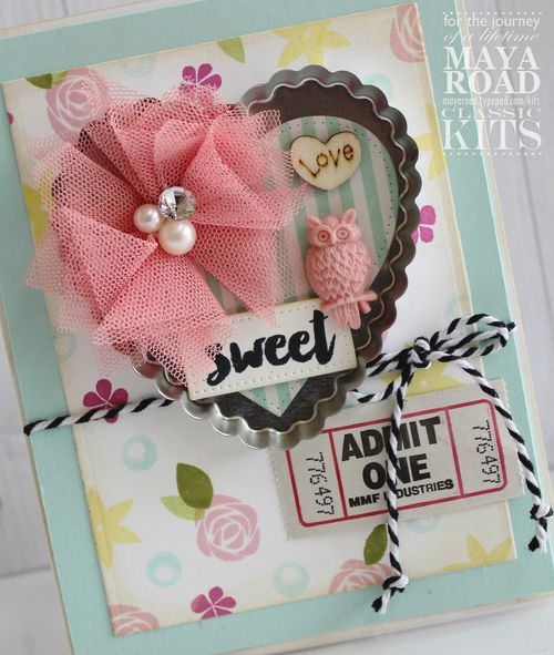 Admit One card by Melody Rupple