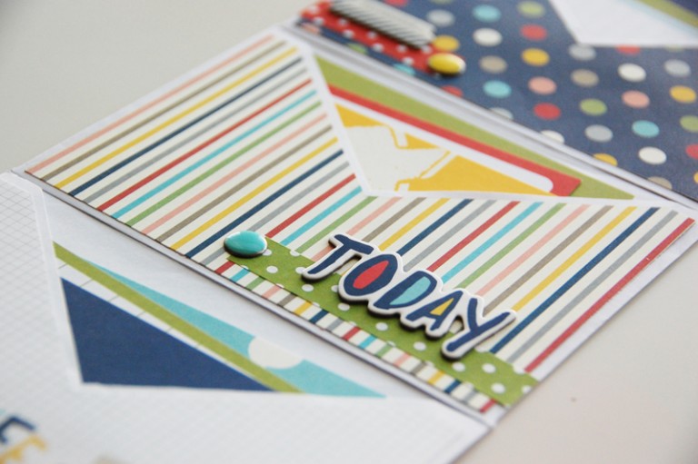 Envelope Accordion Mini Album Stamp & Scrapbook EXPO