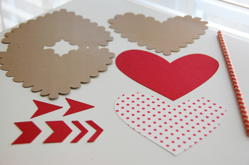 roree rumph_heart and arrow_valentine_card_step1