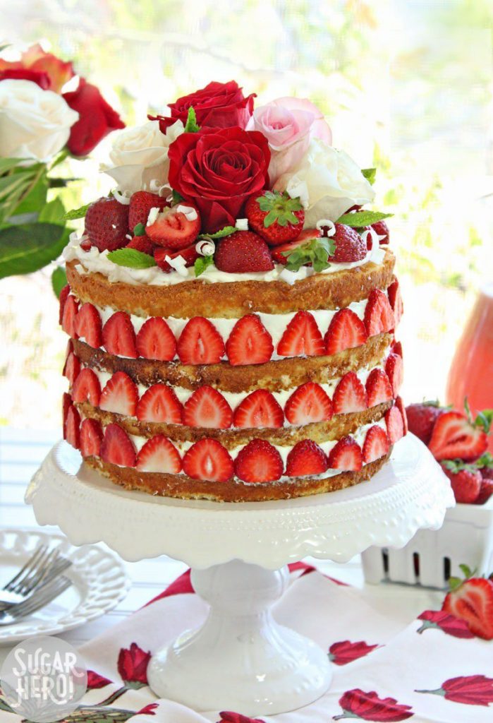 Strawberry Rhubarb Shortcake