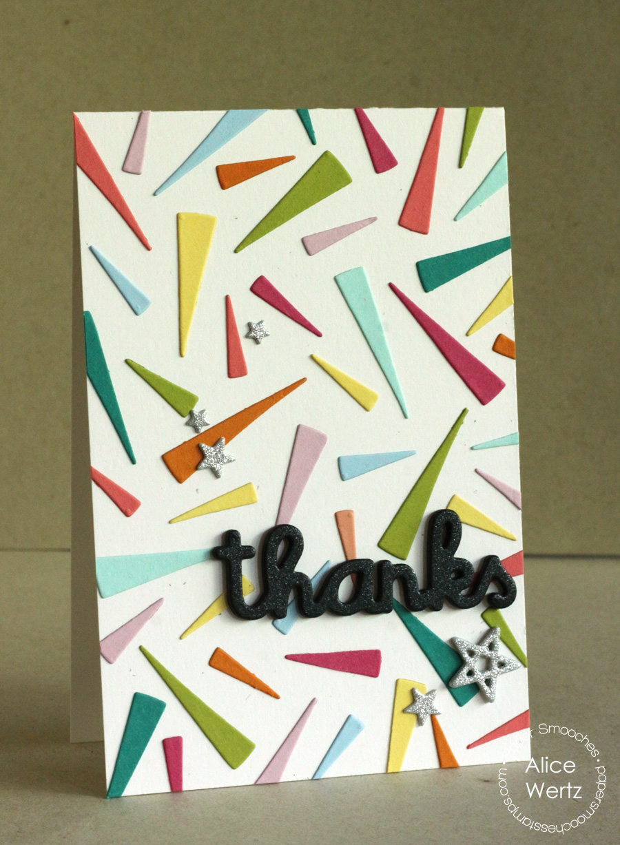 Paper Smooches Card by Alice Wertz
