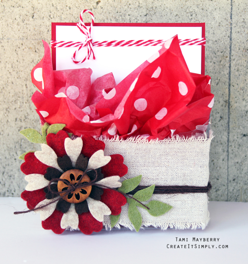 Flower card Box