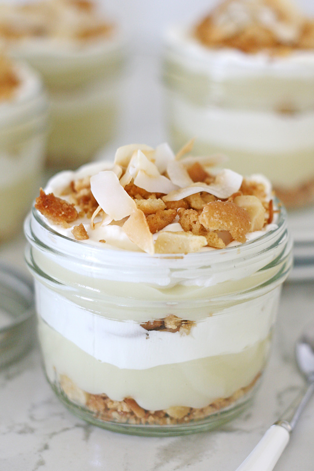 Coconut Pudding Trifle