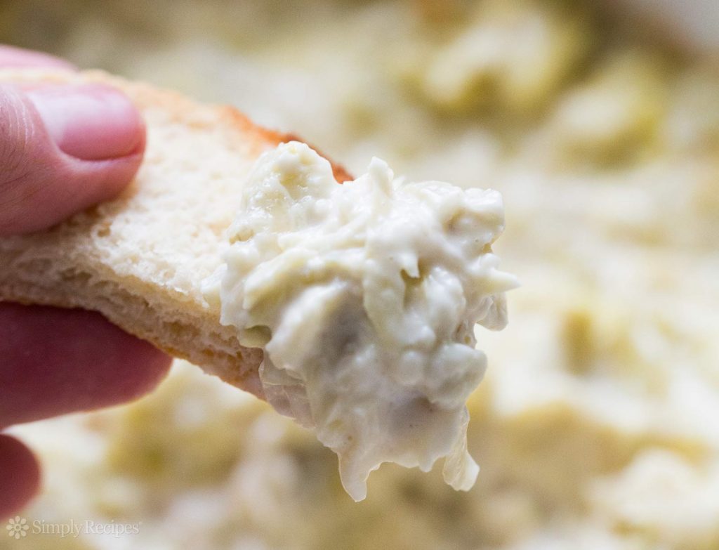 Quick and Easy Artichoke Dip found on Simply Recipes
