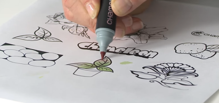 Tip of the Day: Three Ways To Blend by Chameleon Pens 