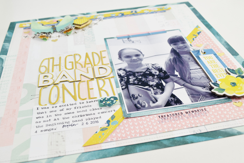 Scrapbooking with a Poor Quality Photo by Becki Adams for @scrapbookexpo #scrapbooking #ScrapbookExpo #BeckiAdams #CratePaper