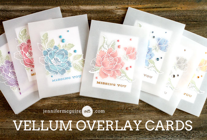 Vellum Overlay Cards