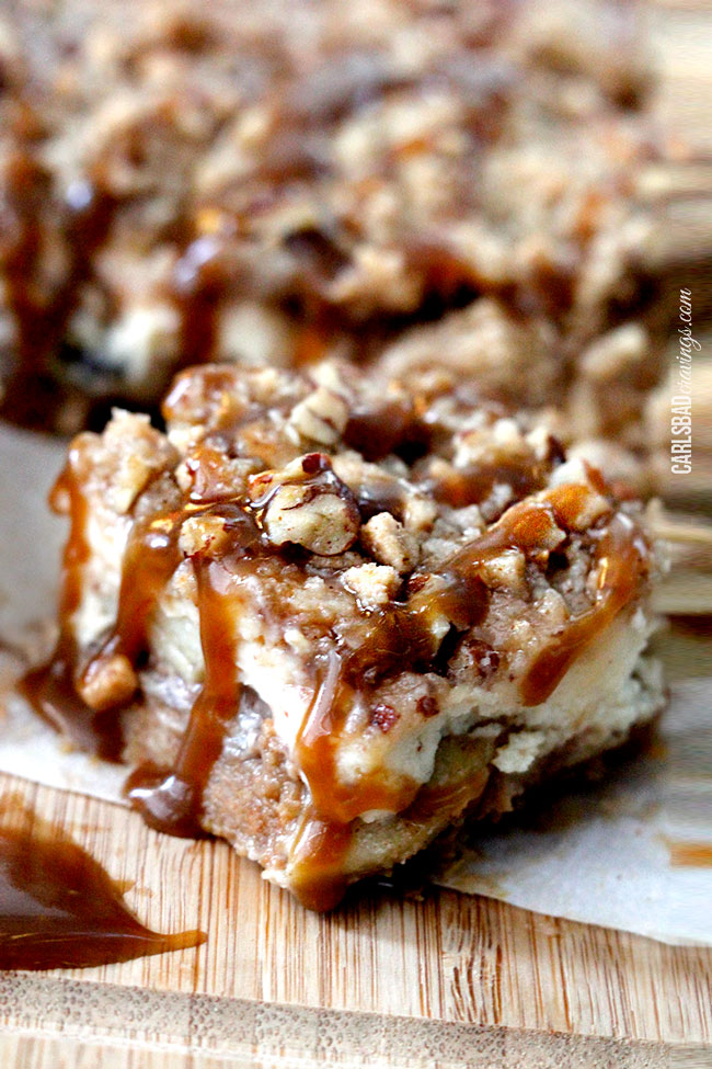 7 Layer Candy Apple Cheesecake Bars