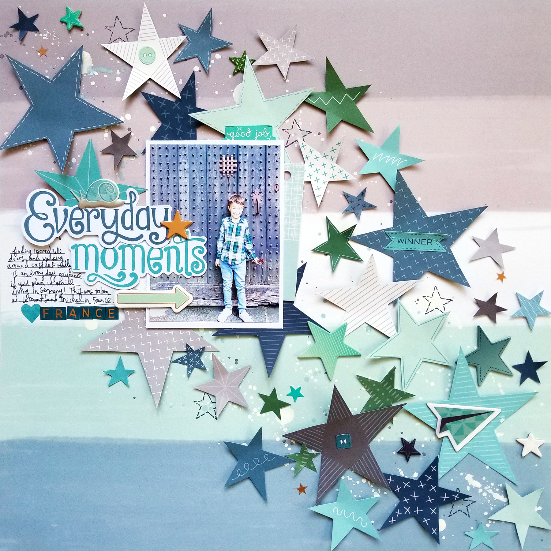 Everyday Moments Layout | Paige Taylor Evans