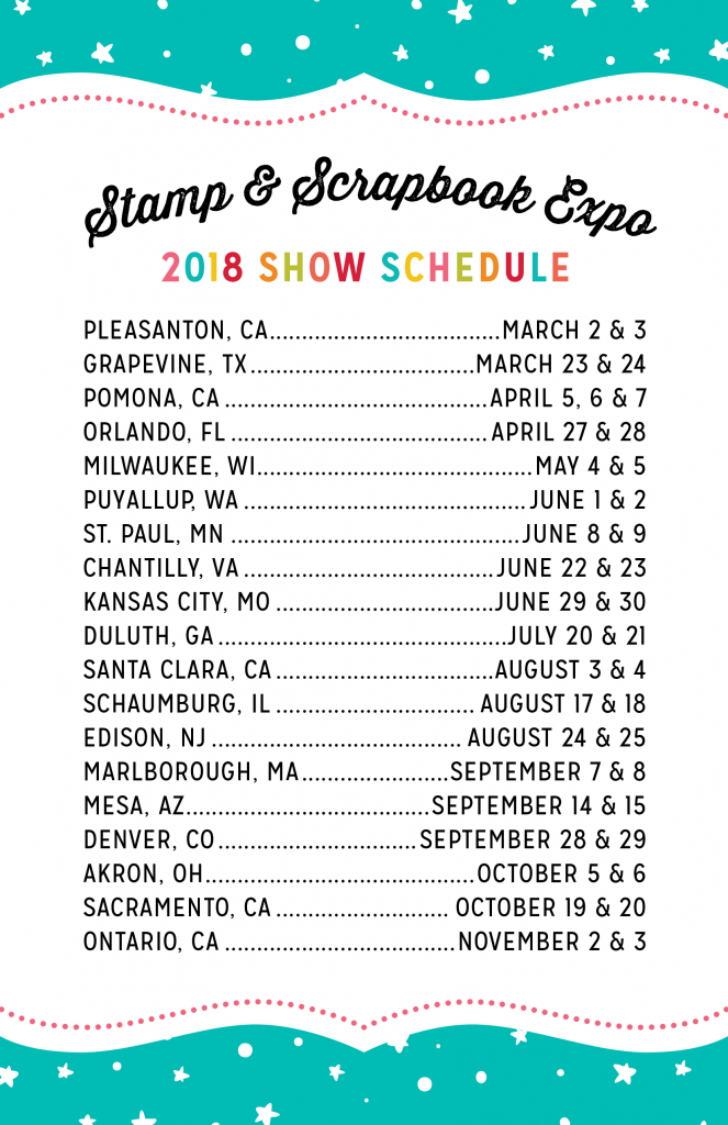 Get Social at the EXPO! Stamp & Scrapbook EXPO