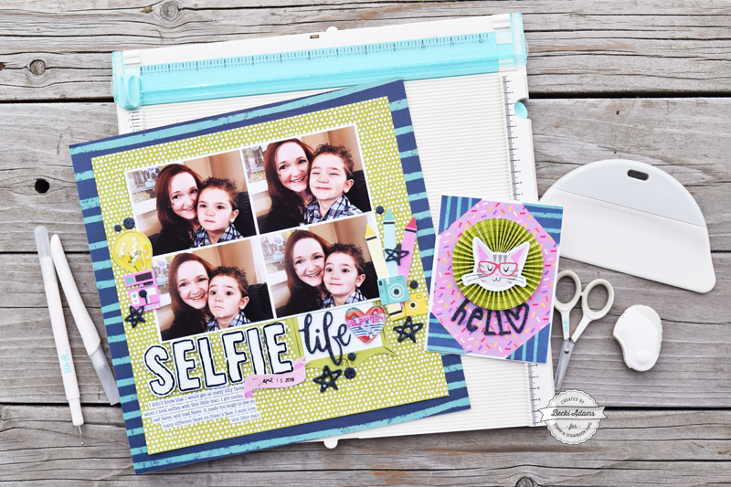Latest & Greatest Cool Tools with We R Memory Keepers by Becki Adams for @scrapbookexpo #ssbe2018 #ssbeblog #wermemorykeepers #americancrafts #shimelle #beckiadams