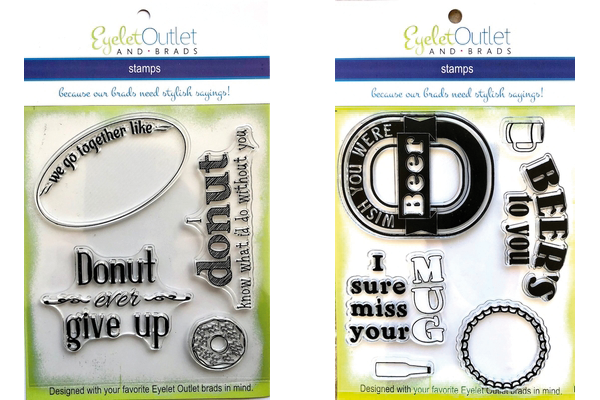 Eyelet Outlet Punny Sayings Stamps
