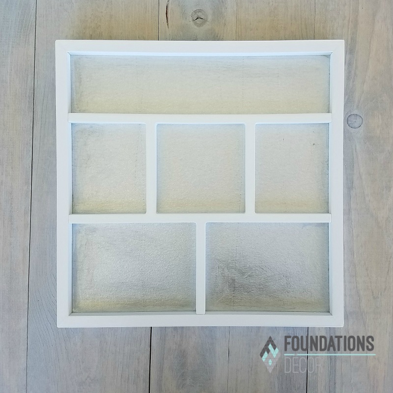 Foundations Decor 02601-1 Shadow Box White