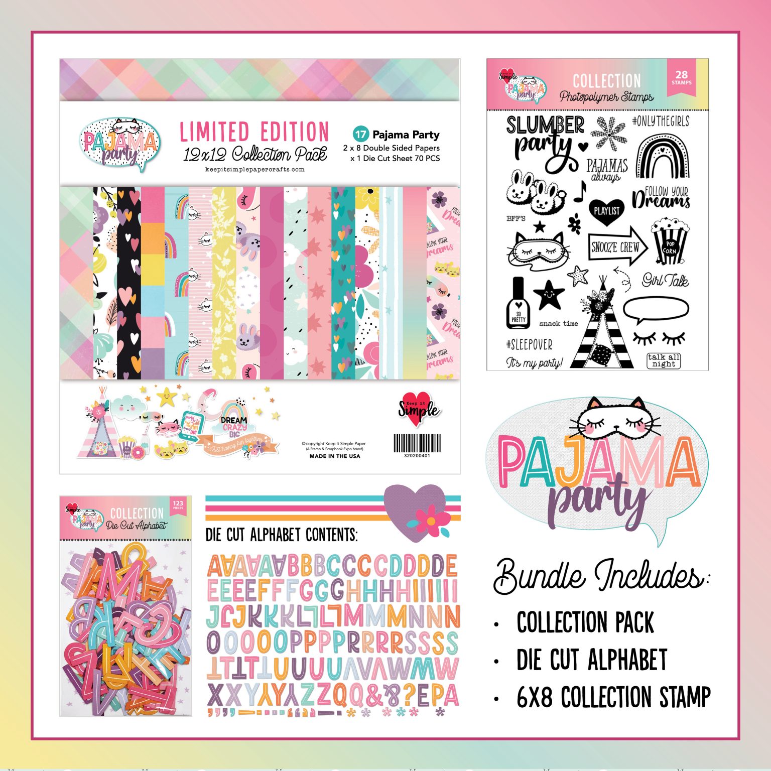 Pajama Party Collection Bundle - Keep It Simple