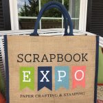 Scrapbook Expo Jute Bag
