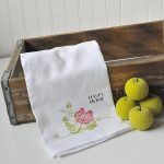Craft Fancy stamped dish towel