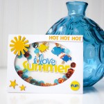 Queen & Company summer shaker card