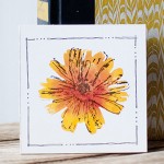 Rubbernecker Stamps colorburst flower