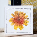 Rubbernecker Stamps colorburst flower