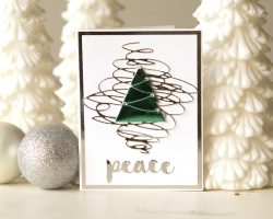Craft Fancy Craft Fancy Foil Peace Card