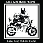 Local King Rubber Stamp