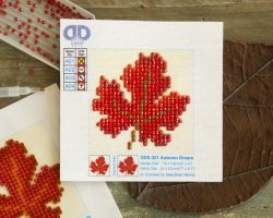 Kreative Kreations Autumn Leaf Diamond Dotz Canvas