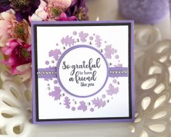 Craft Fancy Grateful Friend Card