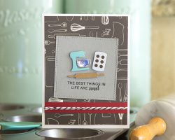 Craft Fancy Sweet Baking Card